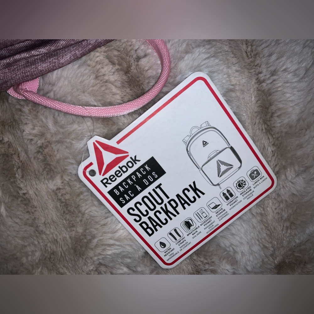 Reebok scout backpack with detachable lunchbox - Picture 2 of 2